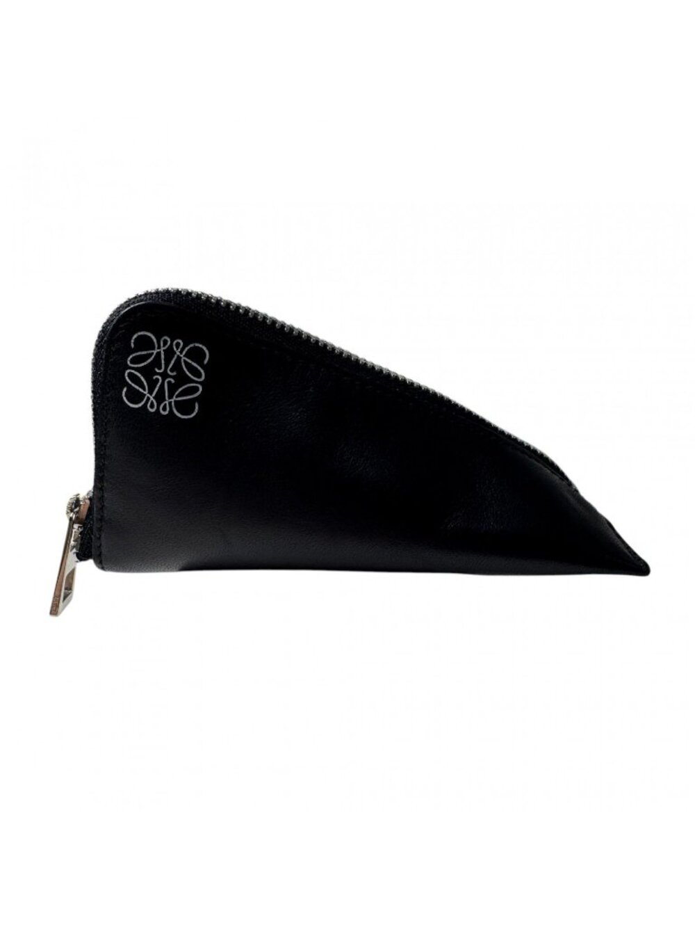 Loewe Anagram Triangle Coin Case Black